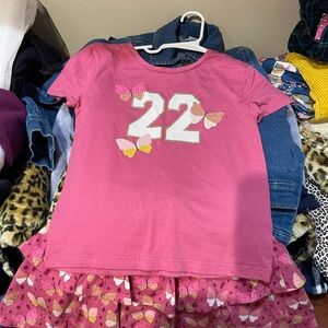 Wonder Nation. Matching Shirt & Skort. Sz 6